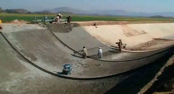 Concrete Ditch Lining Works